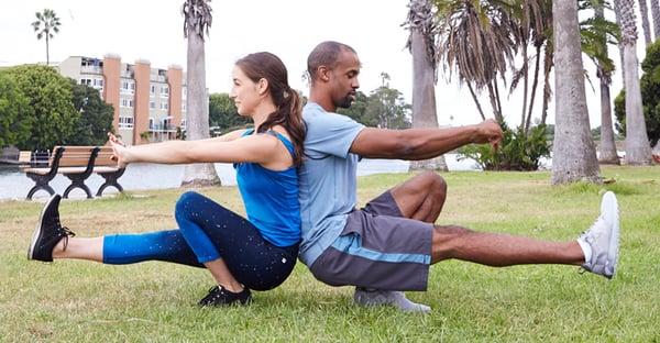 Partner workout Los Angeles Trainer