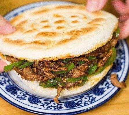 Spicy Lamb Pita Bread Slider (羊肉夹馍）