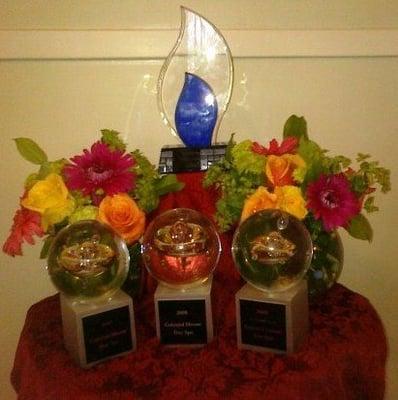 2006, 2007, 2008 Awards of Excellence & 2009 Skin Care Spa of the Year Award