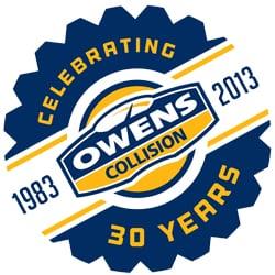 Owens 30 Year Anniversary logo