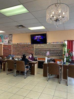 Manicure stations