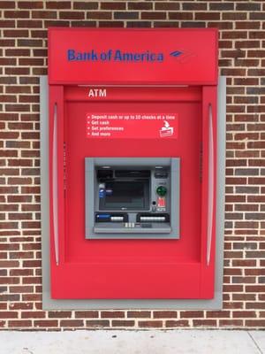 ATM on store front...