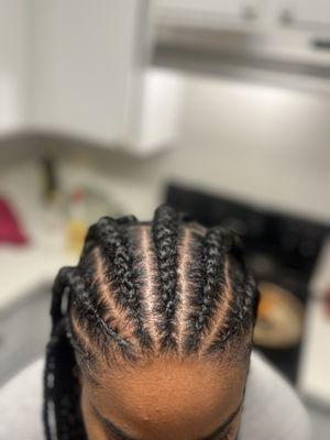 Feed-ins with Individual Braids