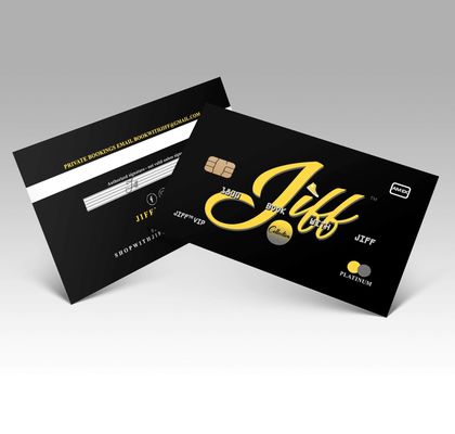 Become a VIP member today, visit us online!
ShopWithJiff.myshopify.com