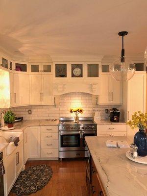 we love to do pretty kitchens