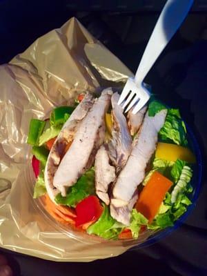 Grilled chicken salad ready made from Mr Berry