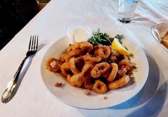 Fried calamari