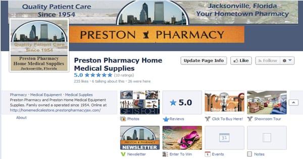 preston pharmacy Jax 32211 Jacksonville Florida  Facebook page