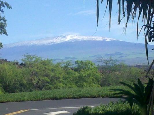 Snow Capped Mauna Kea