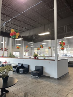 Lobby of Certified Used Car Building