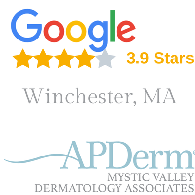 Google 3.9 Star Rating-Mystic valley Dermatology