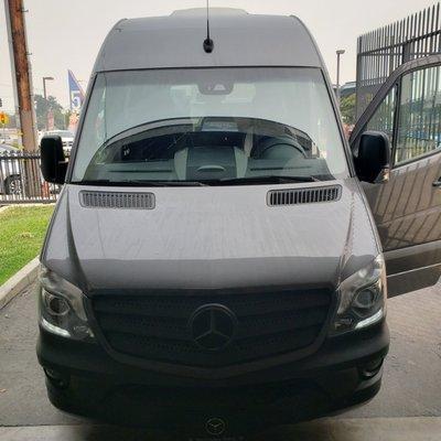 Mercedes-Benz Sprinter. Roll deep with your friends and be seen in a Benz.