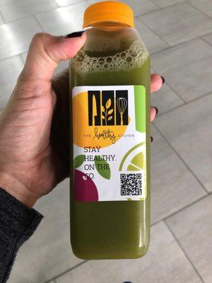 Detox juice! Great option and along with heskthy good yumm