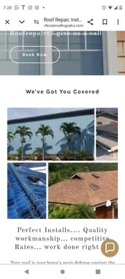 Over 20 years of quality work and $ service! past jobs we have completed,.#1+Oahu roofing