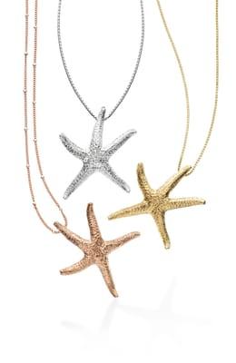 Large selection of nautical jewelry in 14k white yellow and rose gold.