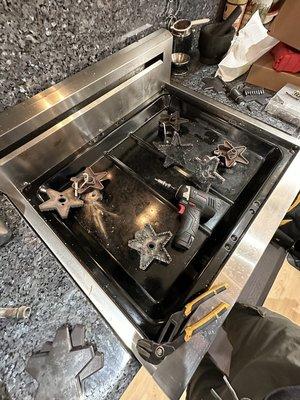 Stove repair