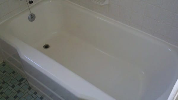 The tub after refinishing