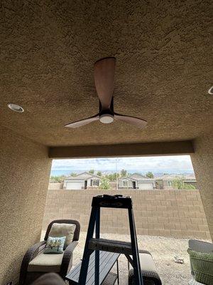 Patio ceiling fan