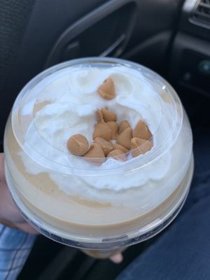 Top of a Butterbeer Shake