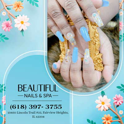 Make a splash with our beautiful blue Nacre nails! The pearlescent finish adds a touch of elegance to this vibrant and eye-catching color.