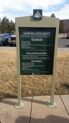 Park rules