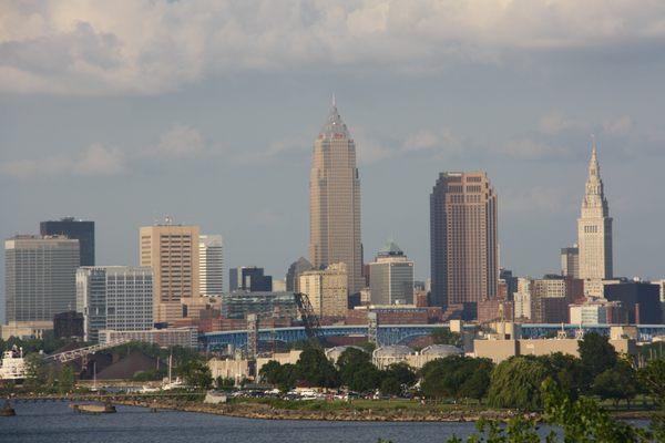 Main Avenue Bridge, Cleveland.  Visit my website to order affordable ready to frame prints or photocards.