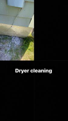 Dryer vent cleaning