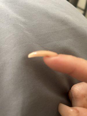 Curved nail