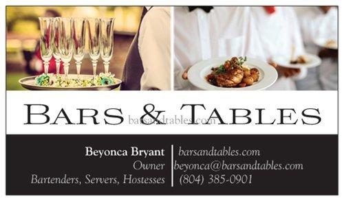 Bars & Tables