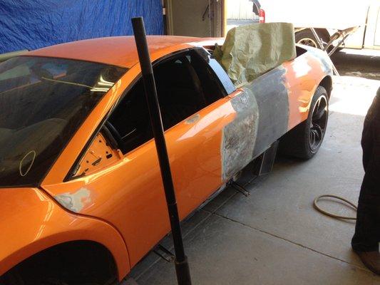 Lamborghini before