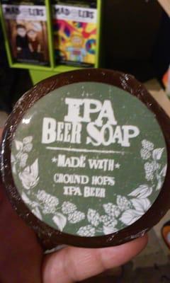 Beer soap