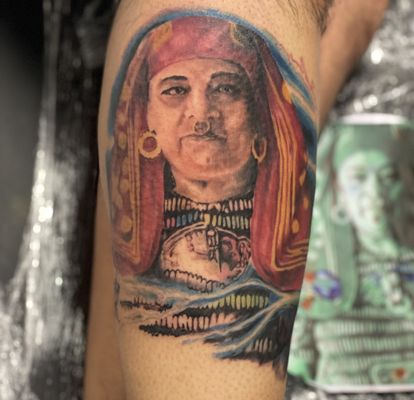 Final portrait tattoo