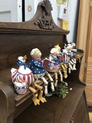 4th of July shelf sitters