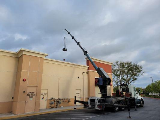 Commercial Refrigeration Services - Walk in cooler equipment replacement in Murrieta.