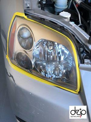 Headlight Restoration After