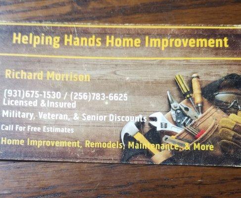 Helping Hands Home Improvement