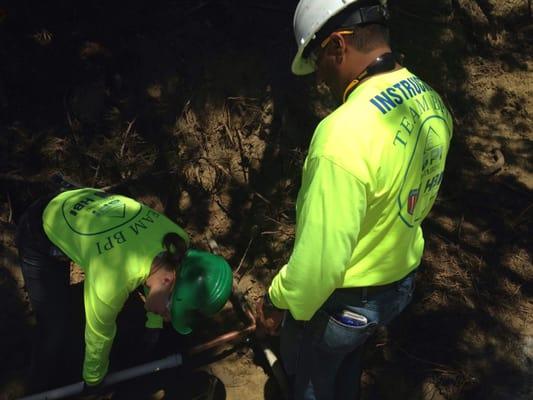 BPI Partners, the Home Building Institute (HBI) at Job Corps, Imperial Beach, occasionally visit BPI job sites with students.