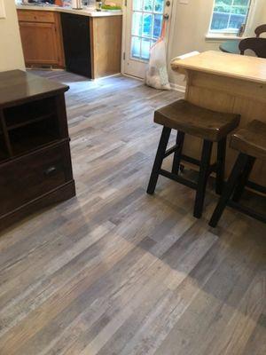 WATERPROOF vinyl plank Flooring!