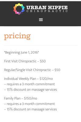 Amazing prices, especially for the amount of time and attention you are given! Worth every penny!