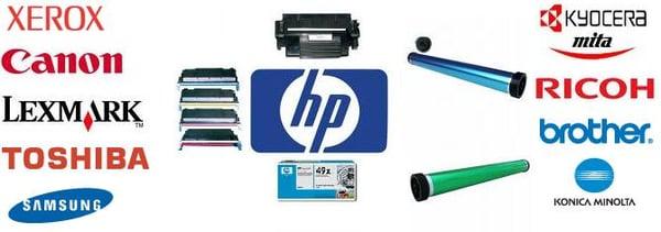 We sell toner and all supplies for all major brands