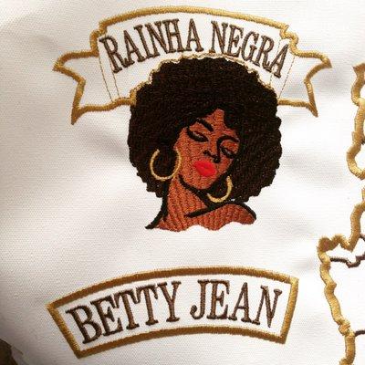 +Patches, for Betty Jean. La Rainha Negra;  Black Queen.  Loved doing this!