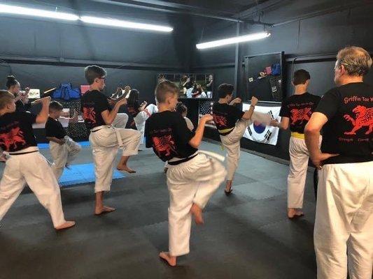 martial arts class