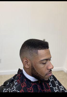 Mid Top fade