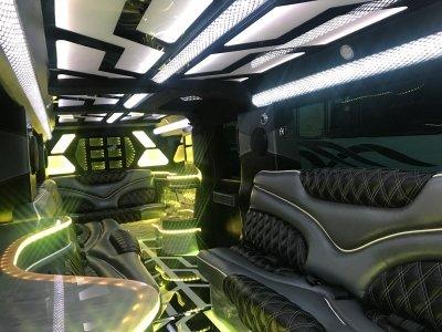 G wagon Limo Interior