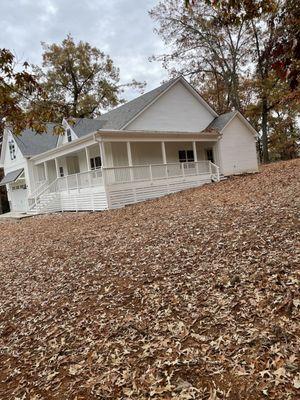 House- New build with wrap around porch