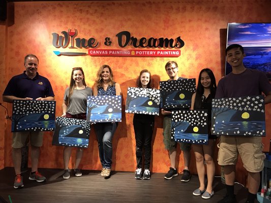 Paint & Sip night