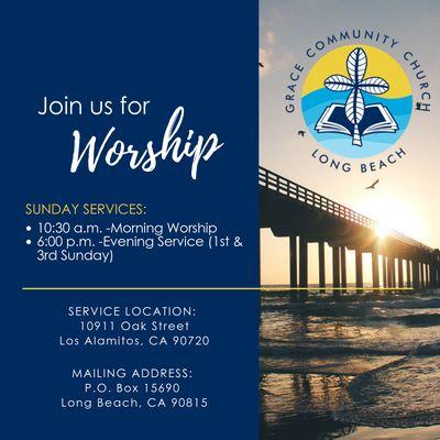 GCCLB New worship location