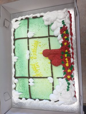 Daniel in the bakery made this!!