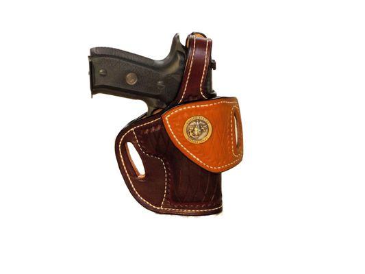 Custom HF-1 holster. Made to customers specific instructions.