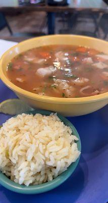 Caldo de Mariscos